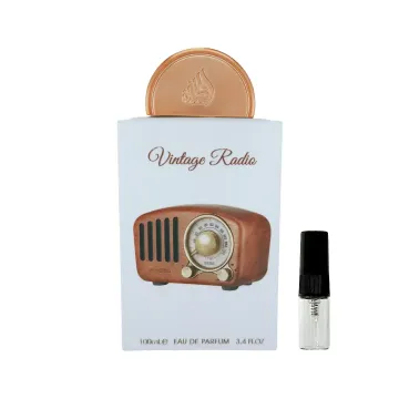 Lattafa Vintage Radio Sample