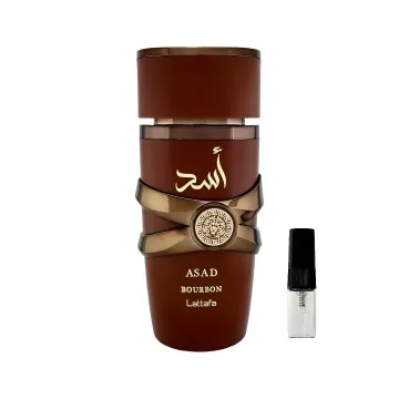 Lattafa Asad Bourbon sample